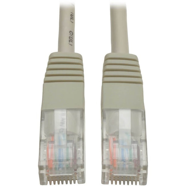 Tripp Lite 7ft Cat5e / Cat5 350MHz Molded Patch Cable RJ45 M/M Gray 7'