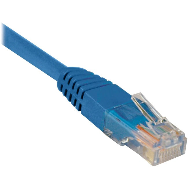 Tripp Lite 7ft Cat5e / Cat5 350MHz Molded Patch Cable RJ45 M/M Blue 7'