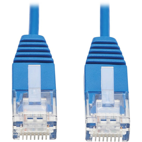 Tripp Lite Cat6 Gigabit Ethernet Cable Molded Ultra-Slim RJ45 M/M Blue 5ft