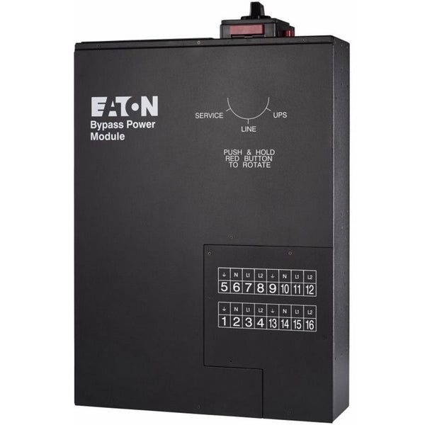 Eaton Bypass Power Module (bpm), 3u, Hardwired Input - Black - 2 Year