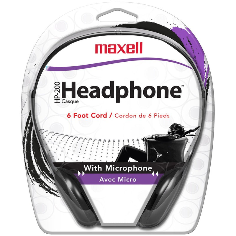 Maxell Hp200 Headphone With Mic