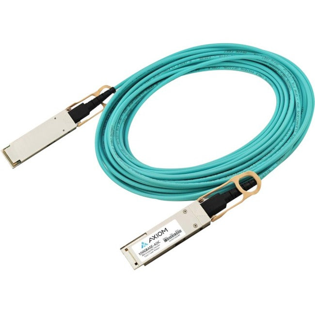 Axiom 100gbase-aoc Qsfp28 Active Optical Cable Aruba Compatible 7m