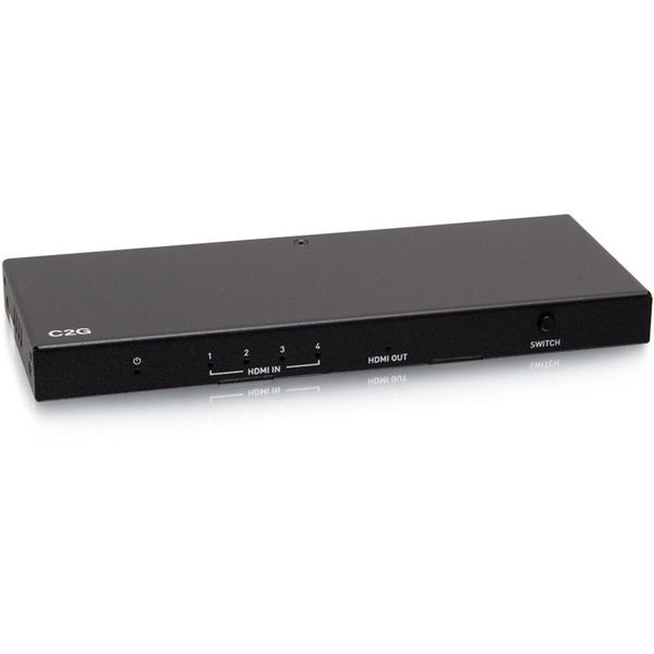 C2g 4-port Hdmi Switch - 4k 60hz