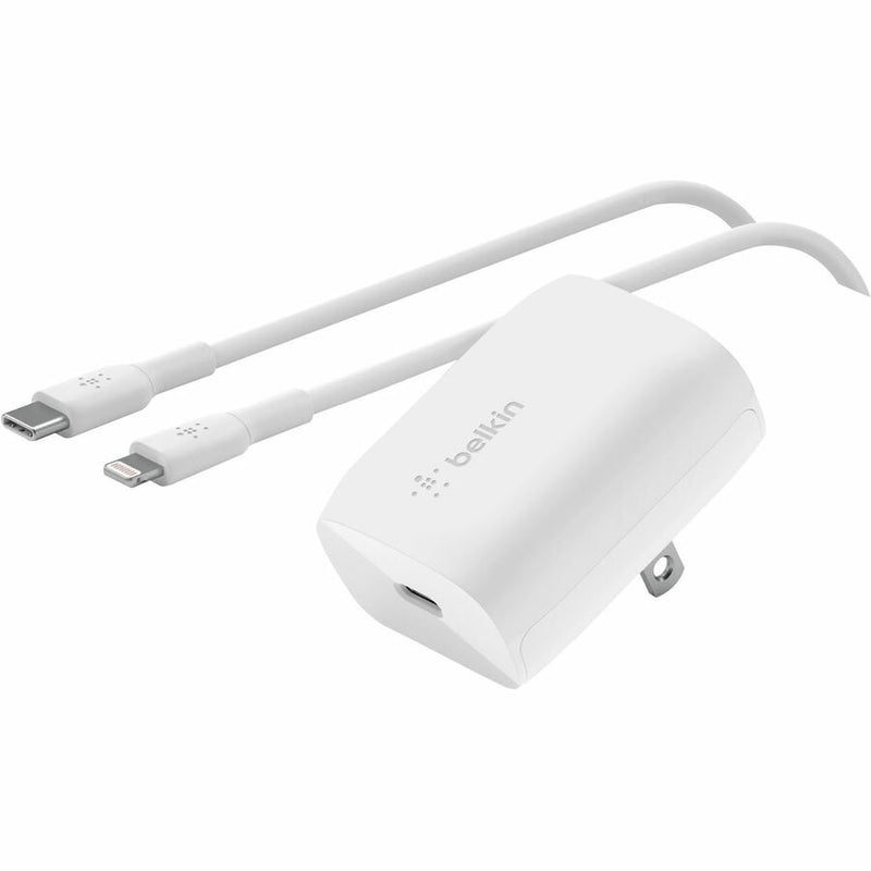 Belkin International Inc 20w Pd Pps Wall Charger, W/1m Pvc C-ltg, Wht