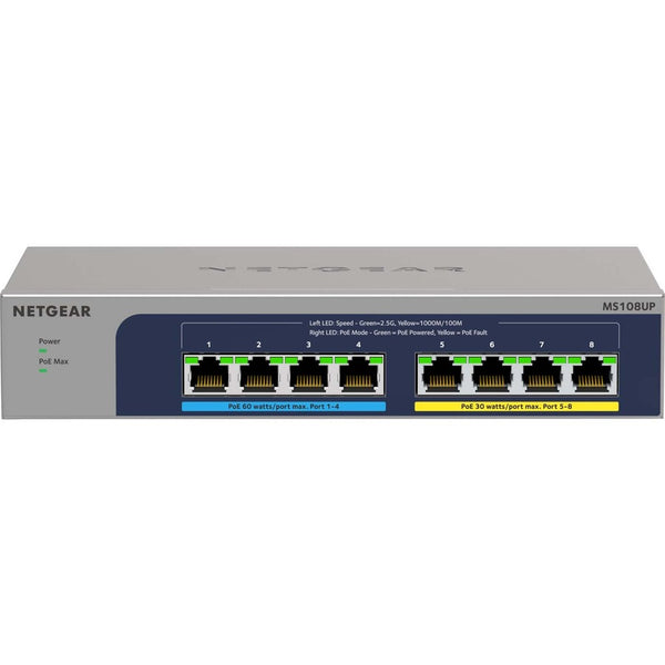 Netgear 8-port Ultra60 Poe++ Multi-gigabit (2.5g)