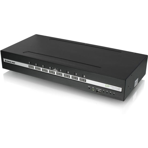 Iogear 8-port Single View Displayport Pp4.0 Secure Kvm Switch W/audio, Cac, Taa