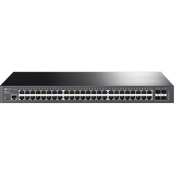 Tp-link Usa Corporation Jetstream 48  Port Gigabit L2+ Managed Switch With 4 10ge Sfp+ Slots Port: 48gig