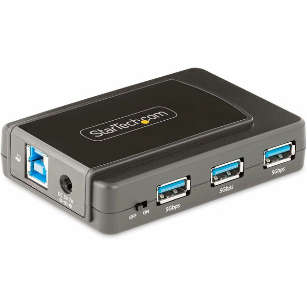 Startech 7-port Usb Hub With On/off Switch - Usb 3.0 5gbps - Usb-a To 7x Usb-a - Compact