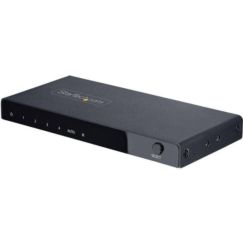 Startech 4-port 8k Hdmi 2.1 Switch Connects 4x Hdmi Sources To An Hdmi Display Of Up To 8