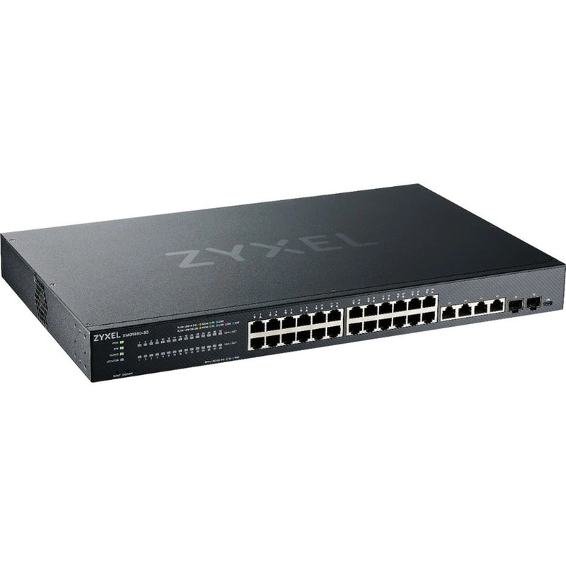 Zyxel Communications Xmg1930-30 - 24-port 2.5gbe Smart Managed Switch With 4 10gbe And 2 Sfp+ Uplink