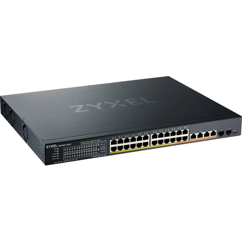 Zyxel Communications Xmg1930-30hp - 24-port 2.5gbe Smart Managed 700w Poe Switch With 4 10gbe And 2 S