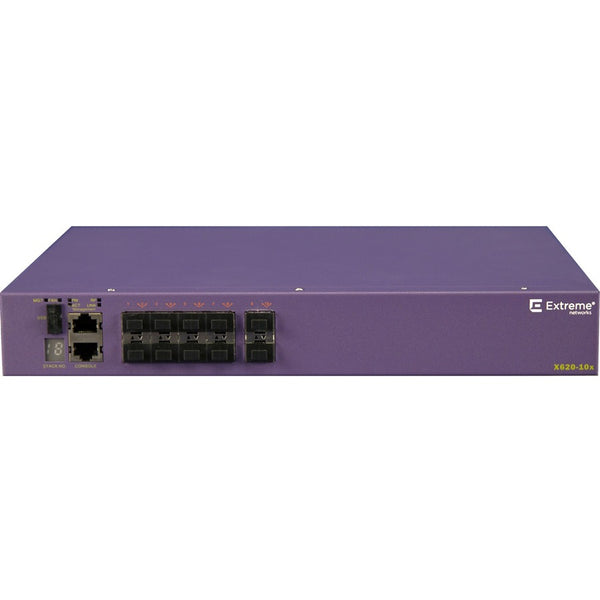 Extreme Network Inc X620 10 100mb/1gb/10gbase-x Sfp+ Ports Integrated Power Supply And Fans Extremex