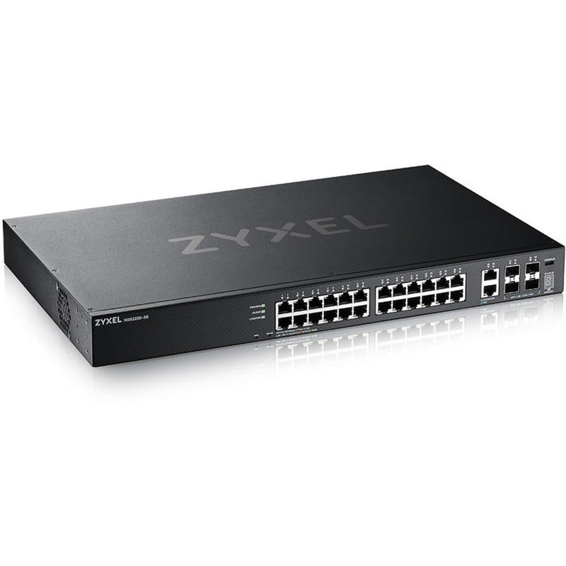 Zyxel Communications Xgs2220-30 - 24-port Gigabit L2 Managed + 4 Sfp+ 10g + 2 Rj45 10g (30 Total Port