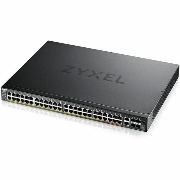 Zyxel Communications Xgs2220-54fp - 48-port Gigabit Poe 960w L2 Managed + 4 Sfp+ 10g + 2 Rj45 10g (54