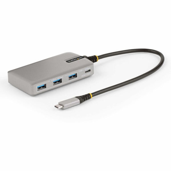 Startech 4-port Usb-c Hub With Usb-c Dp Alt Mode Video Output 4k 60hz - 3x Usb-a, 1x Usb