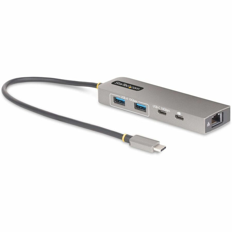 Startech 3-port Usb-c Hub With 2.5 Gbps Ethernet And 100w Power Delivery Pass-through Por