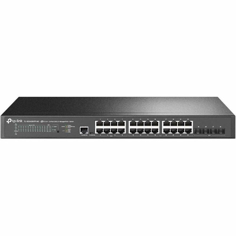 Tp-link Usa Corporation Omada 24-port 2.5gbase-t And 4-port 10ge Sfp+ L2+ Managed Switch With 16-port Po