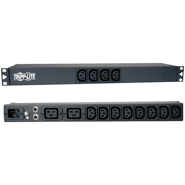 Tripp Lite PDU Basic 100V - 240V 16A 12 C13; 2 C19 C20 Horizontal 1URM - American Tech Depot