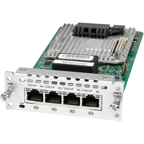 Cisco 4 Port Multi-Flex Trunk Voice-Clear-Channel Data T1-E1 Module