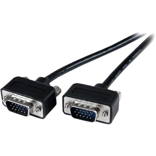 StarTech.com 10 ft Low Profile High Resolution Monitor VGA Cable - HD15 M-M - American Tech Depot