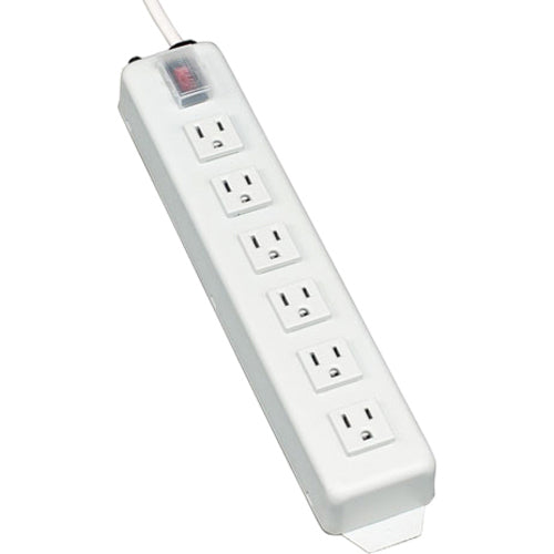 Tripp Lite Power Strip 120V 5-15R 6 Outlet Metal 6' Cord 5-15P - American Tech Depot