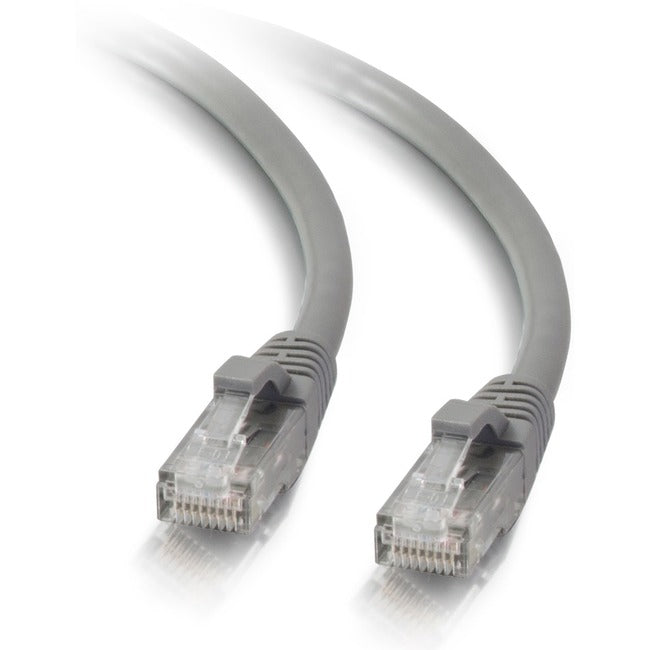 C2G 7ft Cat5e Snagless Unshielded (UTP) Network Patch Ethernet Cable - Gray - American Tech Depot