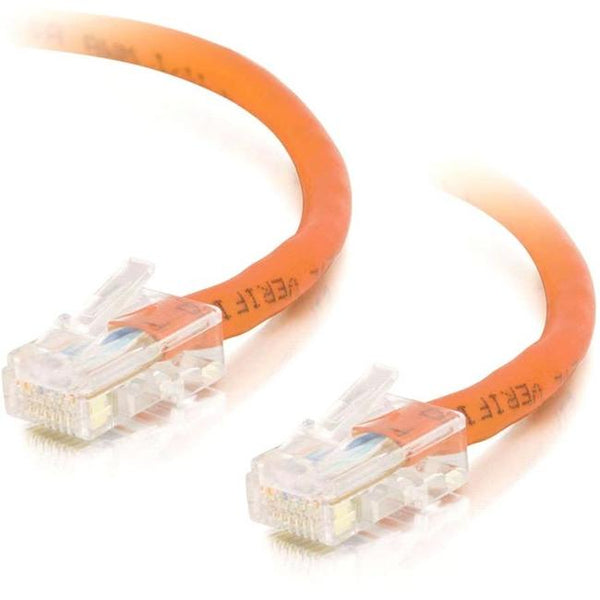 C2G-5ft Cat5e Non-Booted Crossover Unshielded (UTP) Network Patch Cable - Orange - American Tech Depot