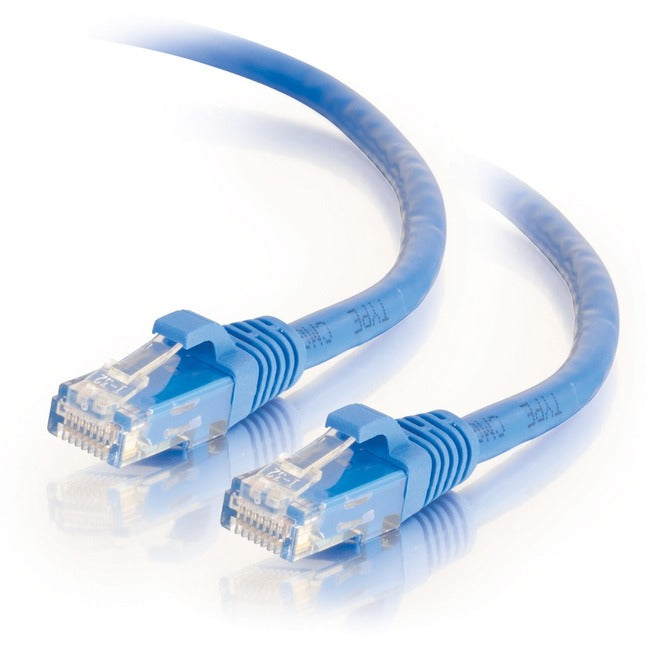 C2G 1ft Cat6 Ethernet Cable - Snagless Unshielded (UTP) - Blue - American Tech Depot