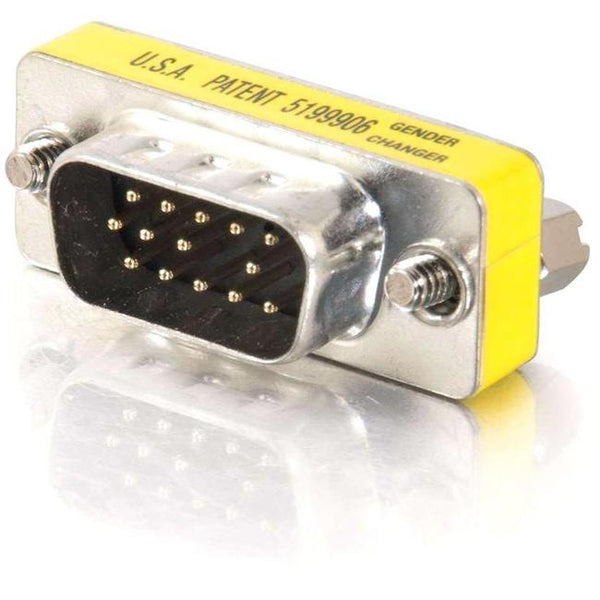 C2G HD15 VGA M-M Mini Gender Changer (Coupler) - American Tech Depot