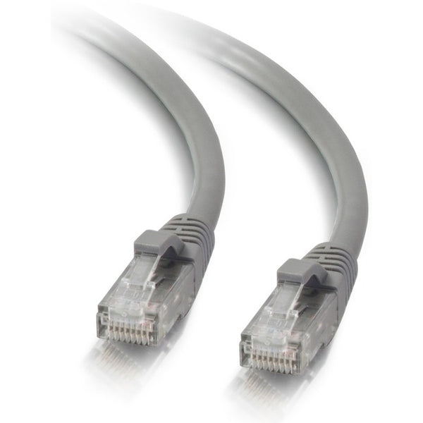 C2G 1ft Cat5e Snagless Unshielded (UTP) Network Patch Ethernet Cable - Gray - American Tech Depot