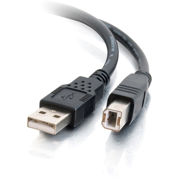 C2G 3m USB A to B Cable - Printer Cable - USB Cable - USB 2.0 - 10ft - Black - American Tech Depot