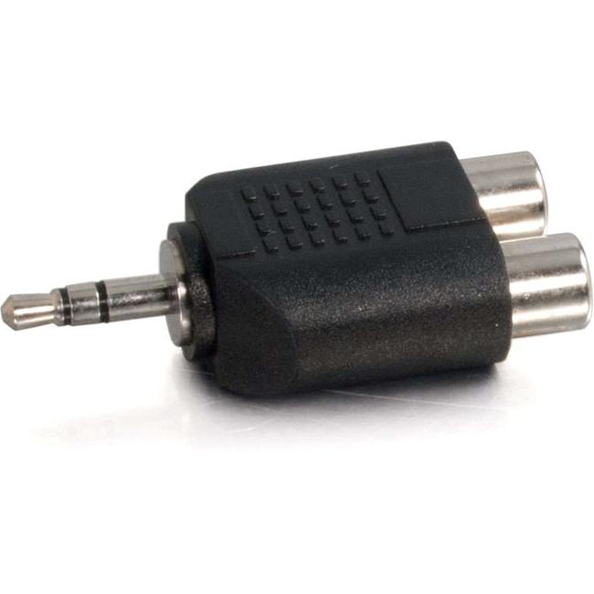 C2G 3.5mm Stereo Male to Dual RCA Female Audio Adapter - American Tech Depot