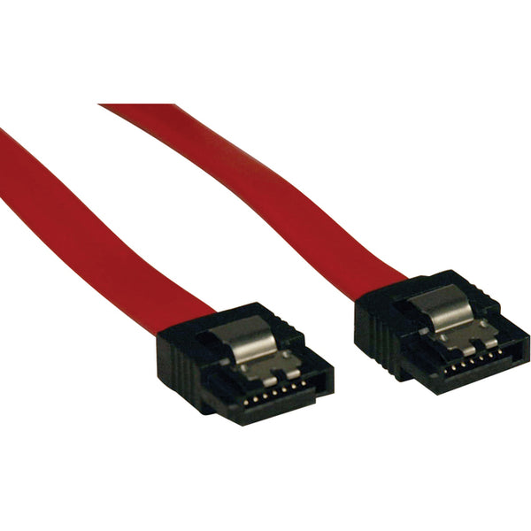 Tripp Lite 8in Serial ATA SATA Latching Signal Cable 7Pin - 7Pin M-M - American Tech Depot