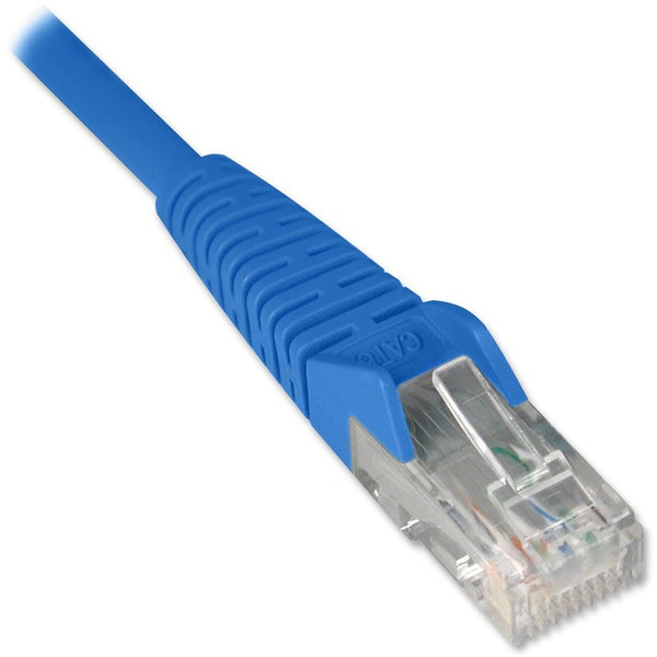 Tripp Lite 1ft Cat6 Gigabit Snagless Molded Patch Cable RJ45 M-M Blue 1' - American Tech Depot