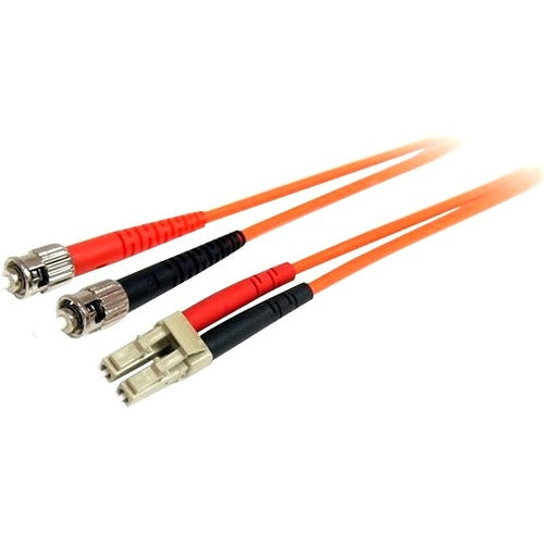 StarTech.com 5m Fiber Optic Cable - Multimode Duplex 62.5-125 - LSZH - LC-ST - OM1 - LC to ST Fiber Patch Cable - American Tech Depot