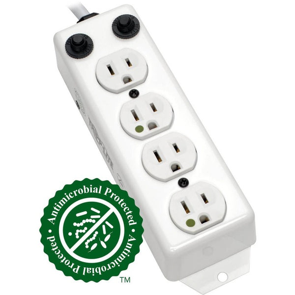 Tripp Lite Power Strip Hospital Medical 120V 4 Outlet UL1363A 15' Cord Metal - American Tech Depot