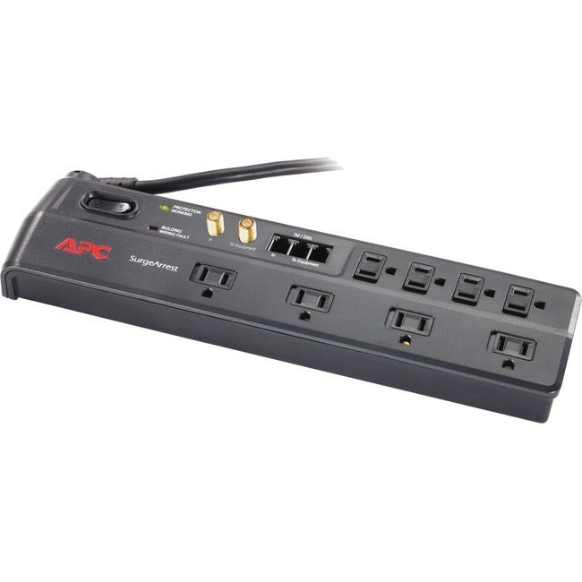 APC SurgeArrest Home-Office 8-Outlets Surge Suppressor - American Tech Depot