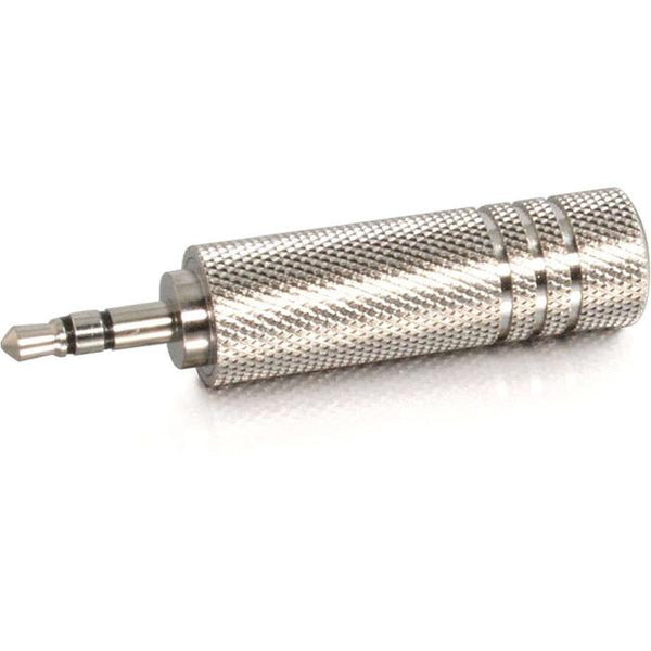 C2G 3.5mm Stereo Male to 6.3mm (1-4in) Stereo Female Adapter - American Tech Depot