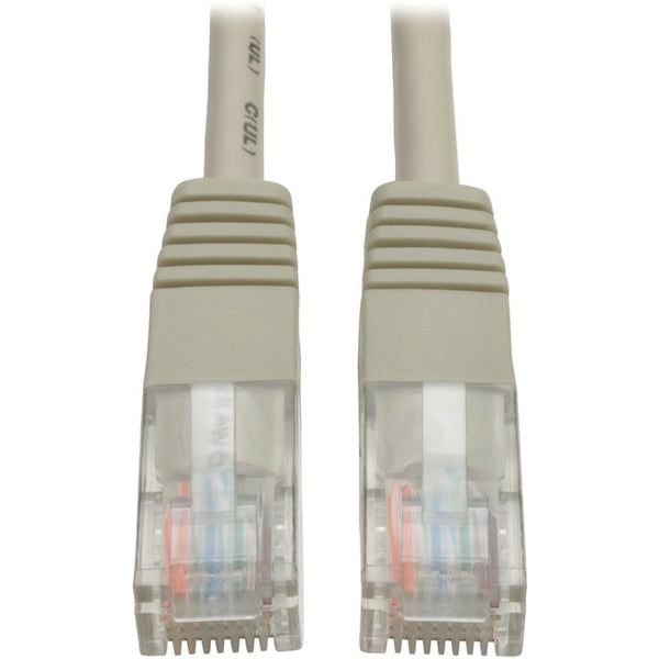 Tripp Lite 7ft Cat5e - Cat5 350MHz Molded Patch Cable RJ45 M-M Gray 7' - American Tech Depot