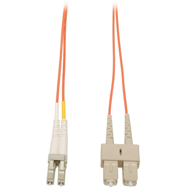 Tripp Lite 1M Duplex Multimode 62.5-125 Fiber Optic Patch Cable LC-SC 3' 3ft 1 Meter - American Tech Depot