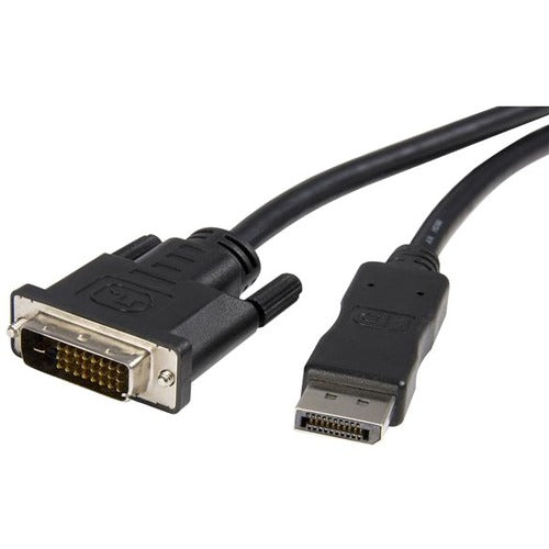 StarTech.com 6ft - 1.8m DisplayPort to DVI Cable - 1920x1200 - DVI Adapter Cable - Multi Monitor Solution for DP to DVI Setup (DP2DVIMM6) - American Tech Depot