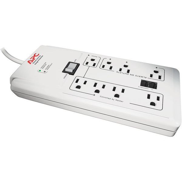 APC by Schneider Electric SurgeArrest Home-Office P8GT 8-Outlets Surge Suppressor - American Tech Depot