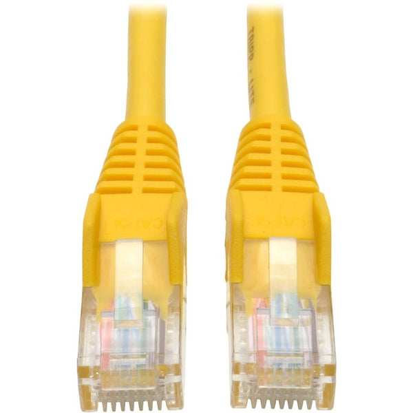 Tripp Lite 3ft Cat5e - Cat5 Snagless Molded Patch Cable RJ45 M-M Yellow 3' - American Tech Depot