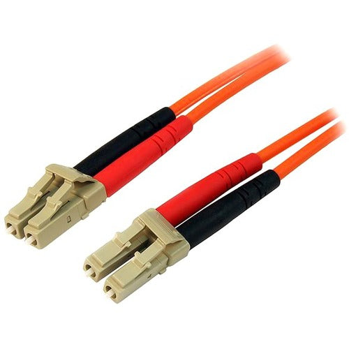 StarTech.com 10m Fiber Optic Cable - Multimode Duplex 50-125 - LSZH - LC-LC - OM2 - LC to LC Fiber Patch Cable - American Tech Depot