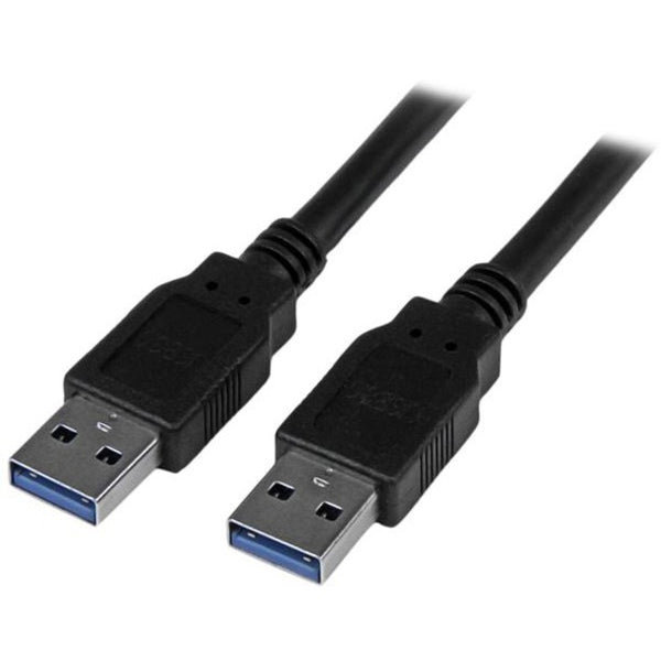 StarTech.com 6 ft Black SuperSpeed USB 3.0 Cable A to A - M-M - American Tech Depot