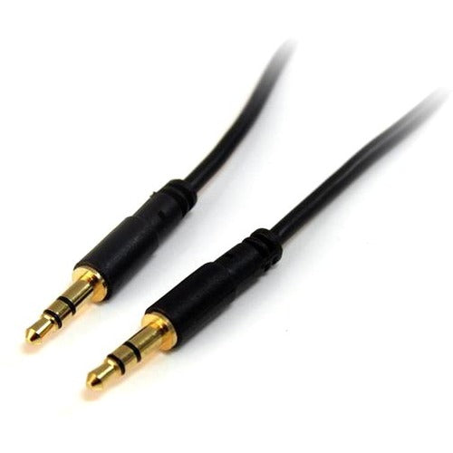 StarTech.com 6 ft Slim 3.5mm Stereo Audio Cable - M-M - American Tech Depot