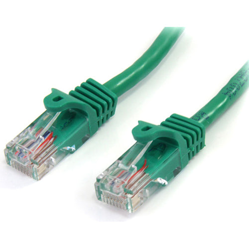 StarTech.com 25 ft Cat5e Green Snagless RJ45 UTP Cat 5e Patch Cable - 25ft Patch Cord - American Tech Depot