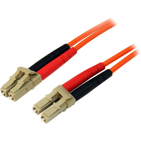 StarTech.com 5m Fiber Optic Cable - Multimode Duplex 50-125 - LSZH - LC-LC - OM2 - LC to LC Fiber Patch Cable - American Tech Depot