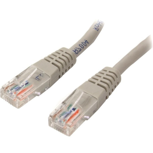 StarTech.com 100 ft Gray Molded Cat5e UTP Patch Cable - American Tech Depot