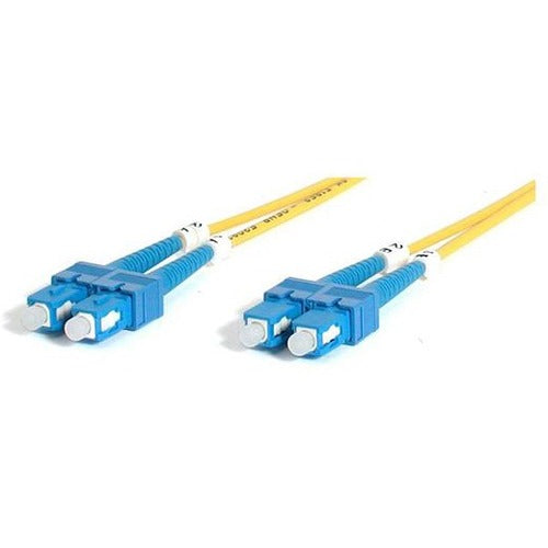 StarTech.com 2m Fiber Optic Cable - Single-Mode Duplex 9-125 - LSZH - SC-SC - OS1 - SC to SC Fiber Patch Cable - American Tech Depot